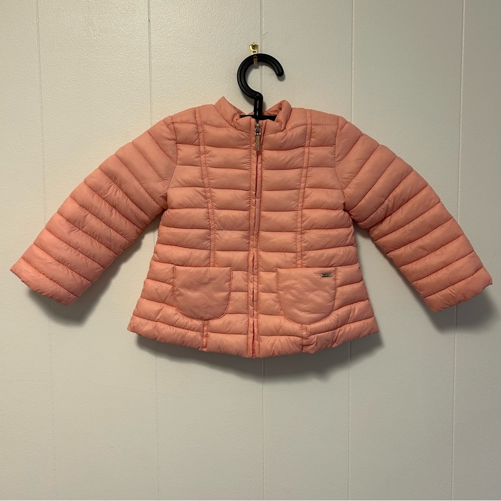 Mayoral Kids Pink Puffer Jacket - EUC 18 months